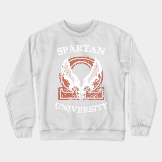 Spartan University Crewneck Sweatshirt by Ruwah